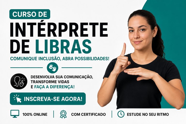 Curso de intérprete de Libras online