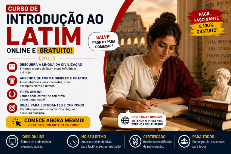 Curso de Introdução ao Latim Online e Gratuito