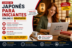 Curso de Japonês Completo Online e Gratuito